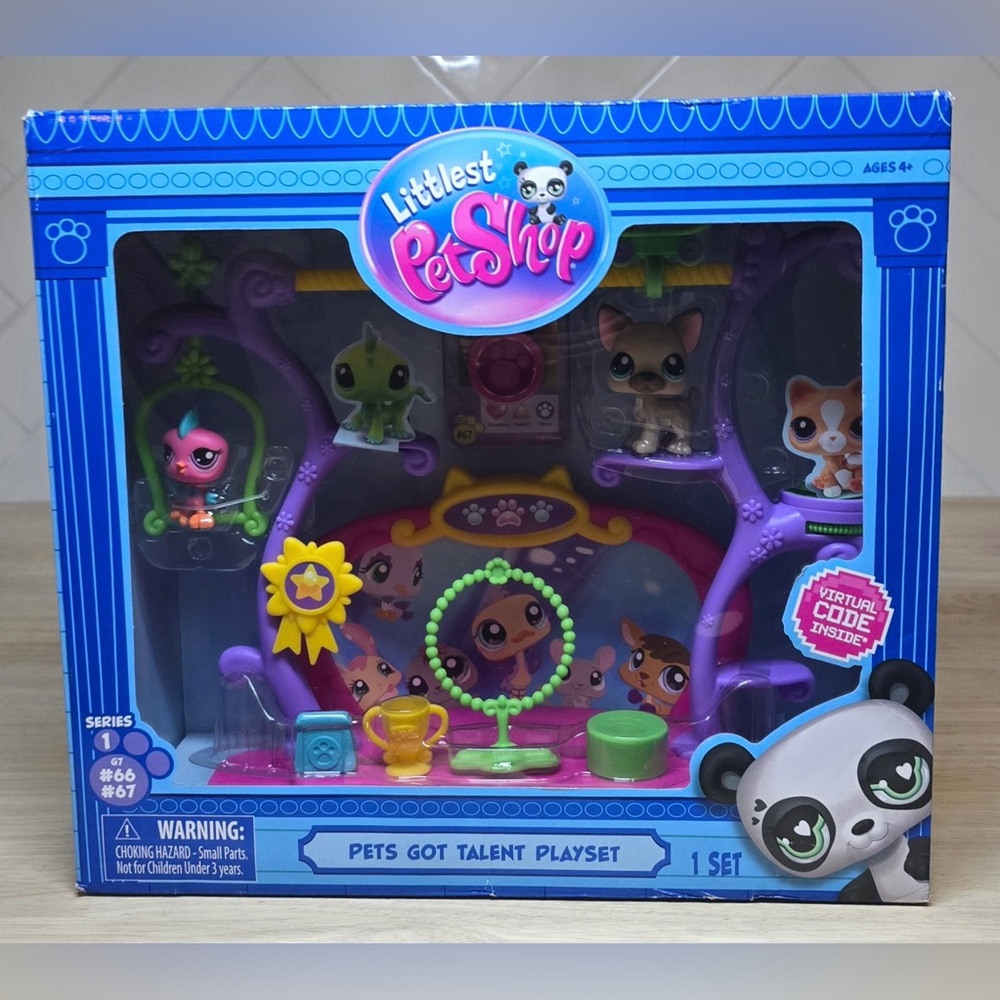 Littlest Pet Shop Pets Got Talent Play Set, Gen 7 #66 / #67 New in Box - Picture 5 of 5